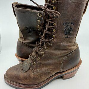 Vintage Chippewa Leater Boots 8.5D